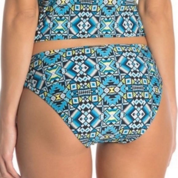 Laundry by shelli segal•geometric bikini bottoms L - Picture 8 of 8
